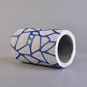 Sunny Wholesales decorative custom empty cement candle holders
