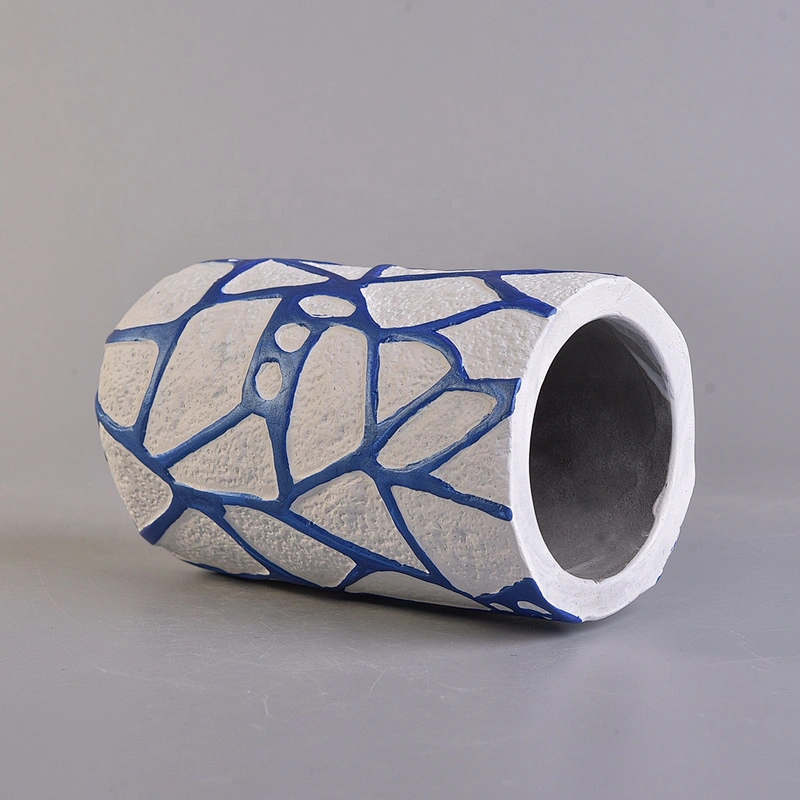 Sunny Wholesales decorative custom empty cement candle holders