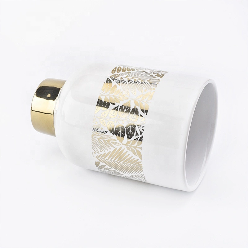 New design luxury votive white candle glass jars 10oz 12oz 16oz