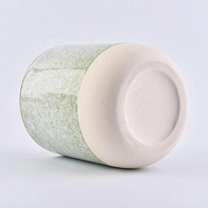 luxury wedding decor sparkle ceramic candle jar
