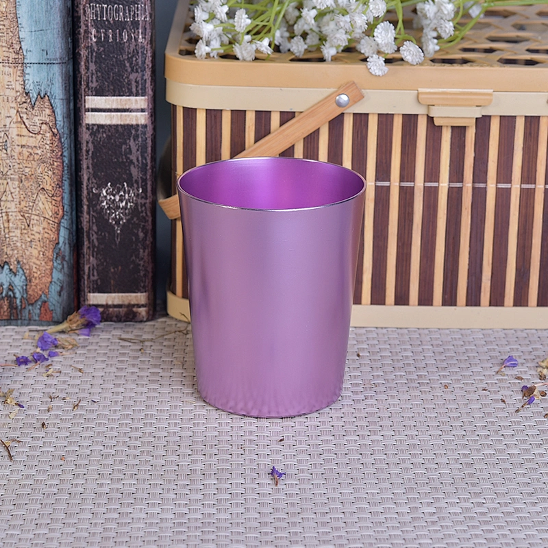 Luxury Customized Color Metal Candle Container