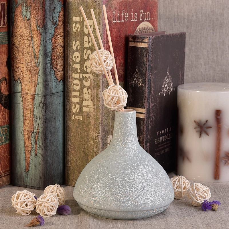 Sunny home decorative reed oil ceramic diffuser bottles