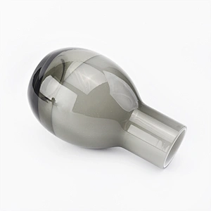 260ml grey overlay glass reed diffuser bottles glass vessels
