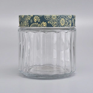 home decor metal candle container lid