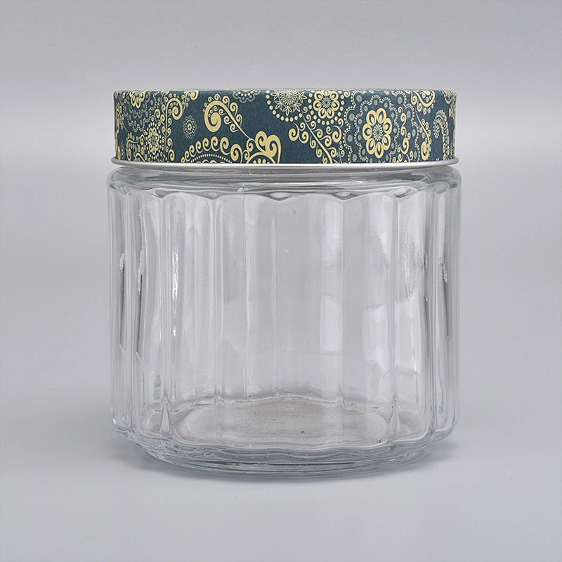 home decor metal candle container lid