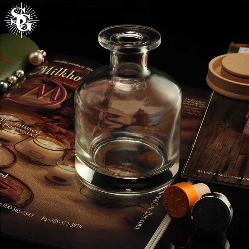 Sunny 250ml  round glass diffuser bottle easy to use with new design