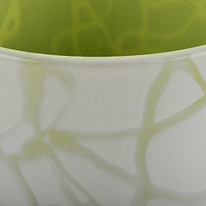 luxury fashionable glass candle holder