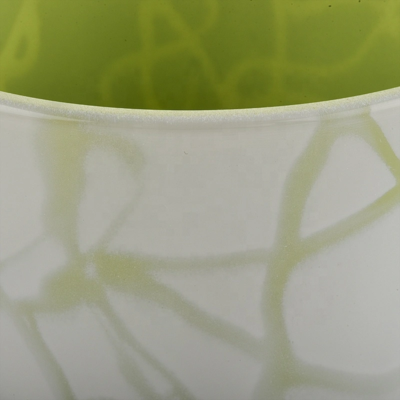 luxury fashionable glass candle holder