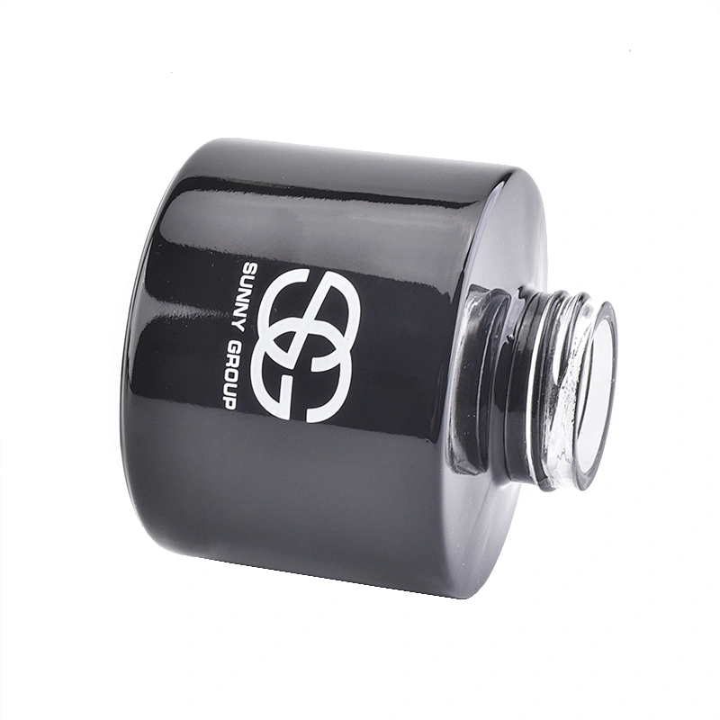 Wholesales light spray black color glass diffuser bottle perfume bottle fragrance