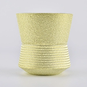 luxury ceramic chrome candle holders
