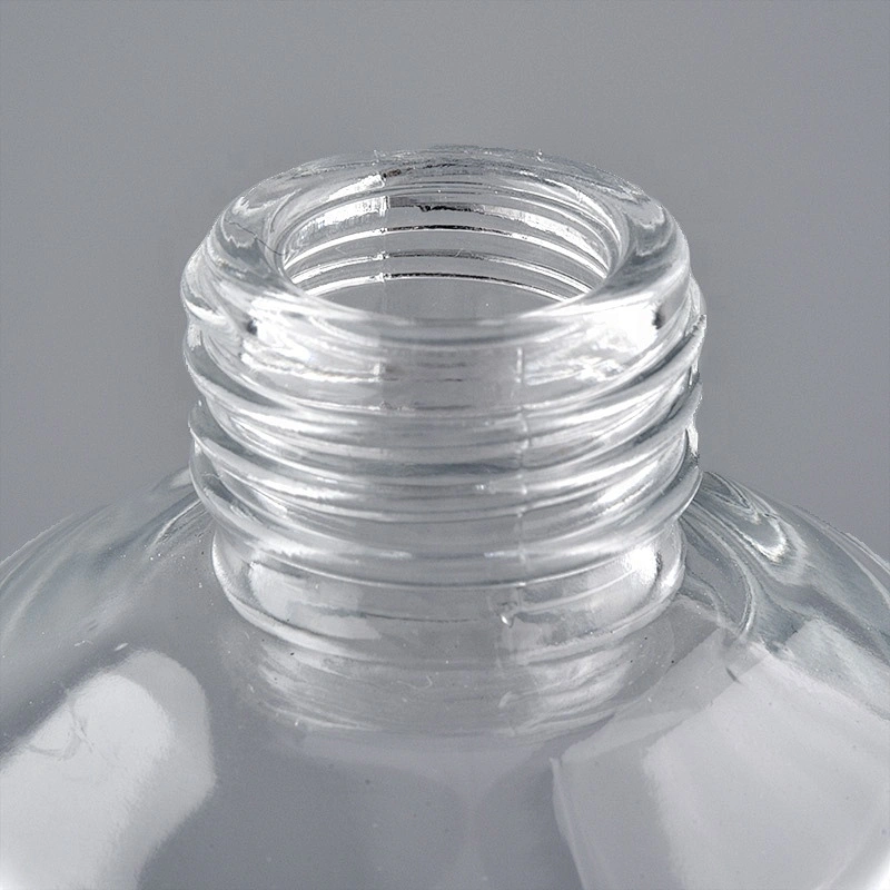 luxury clear glass reed diffuser bottle