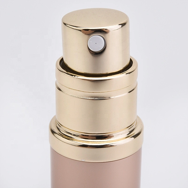 Round 5ml 10ml Twist Up Metal Spray Aluminium Portable Refillable Perfume Atomizer bottle