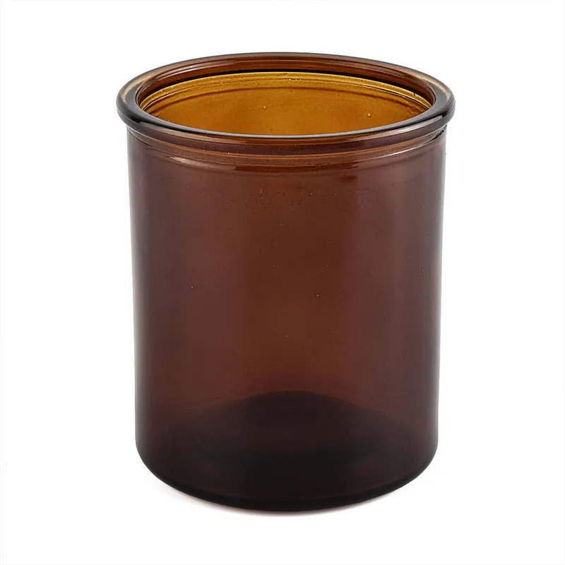 10 oz glass candle container  with cork lid