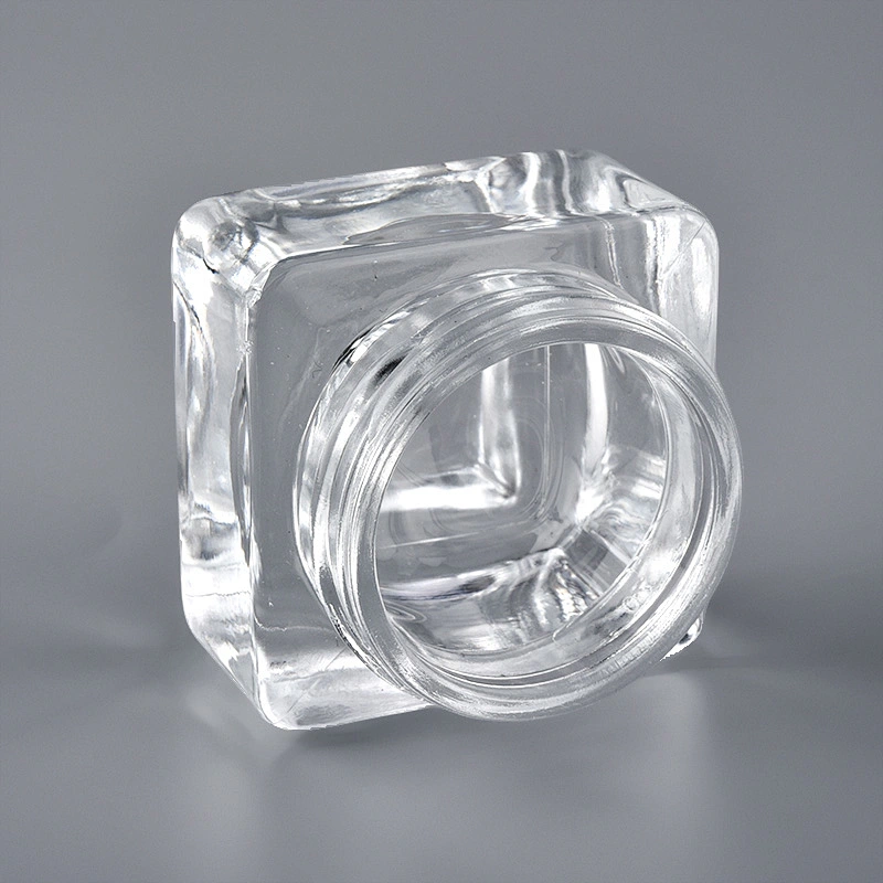 luxury glass jar cosmetic
