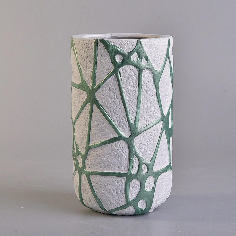 Wholesales Sunny decorative empty candle cement holder 10oz 20oz