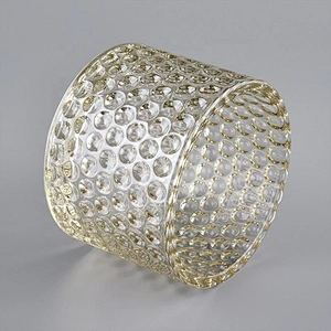 hot sales small luxury glass candle holder