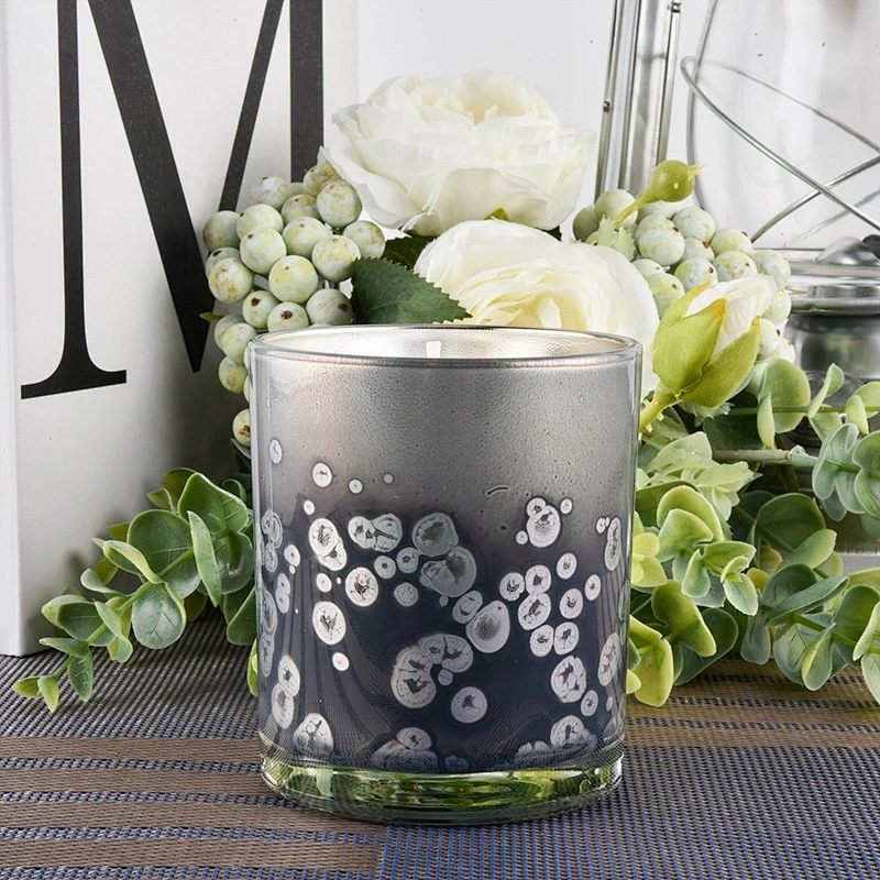 christmas glass votive candle holders