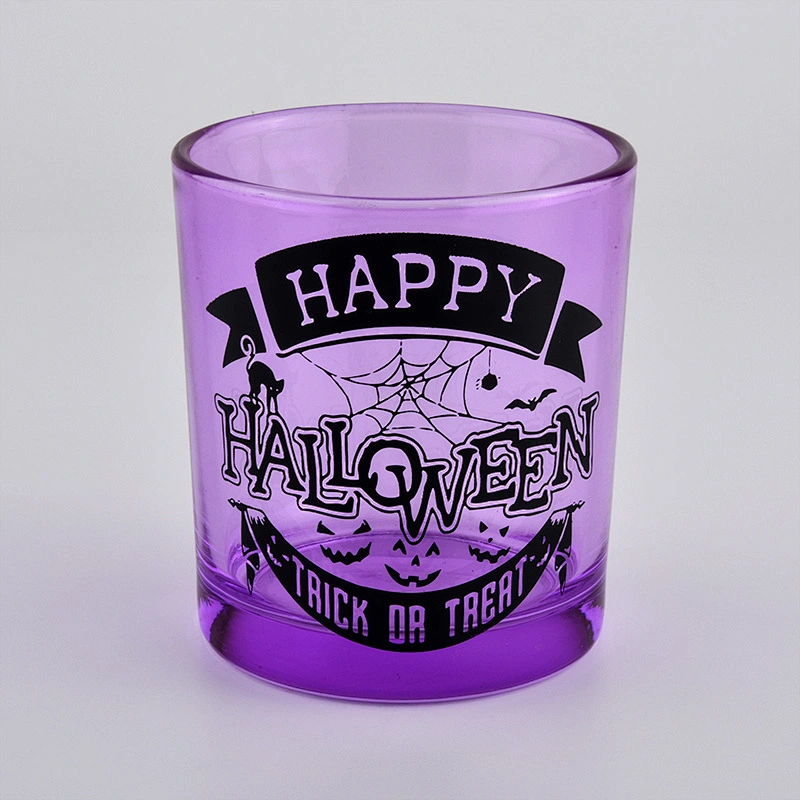 Wholesale Custom Color Glass Candle Holder