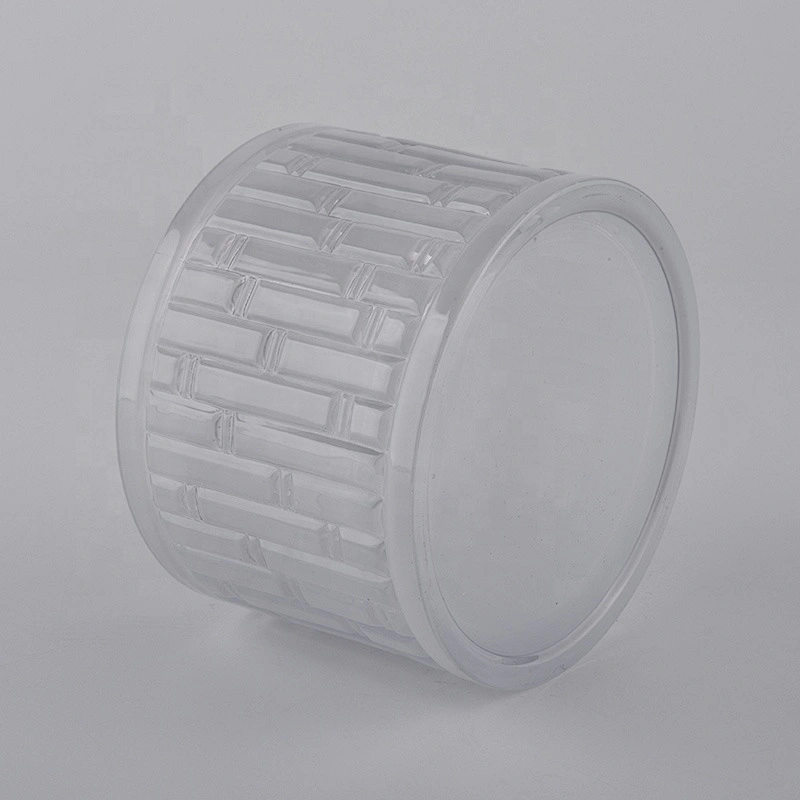 Sunny custom antique frosted glass candles containers 9oz 12oz 16oz