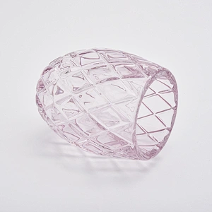 200ml Luxury Pink Candle Glass Jar  Wholesale