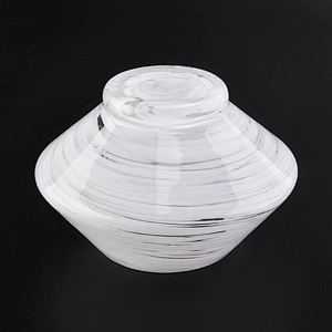 Sunny new design white tealight glass candle holder 8oz 10oz 11oz