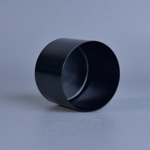 Black Metal Candle Holder For Home Decor