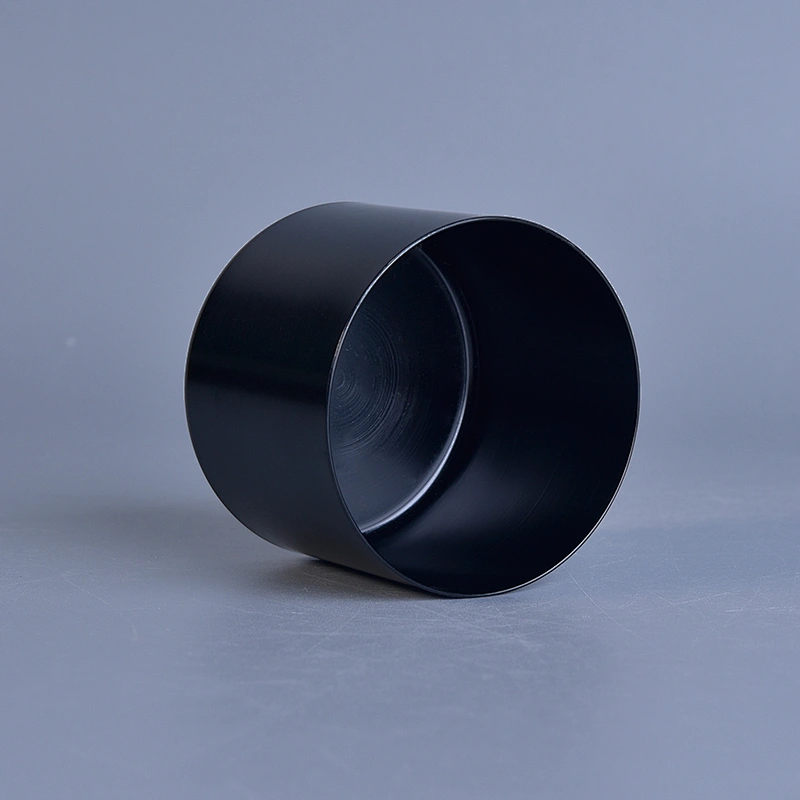 Black Metal Candle Holder For Home Decor