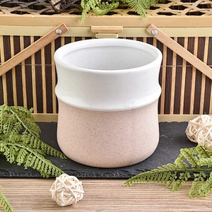Wholesales custom glazed color ceramic candle jars