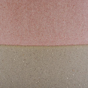 Pink Ceramic Candle Vessels With Natural Bottom