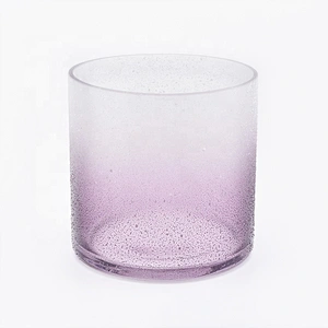Outdoor votive glass candle vessel home decor