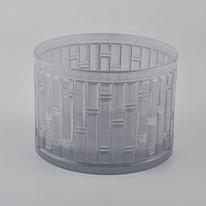 luxury glass decorative candle containers