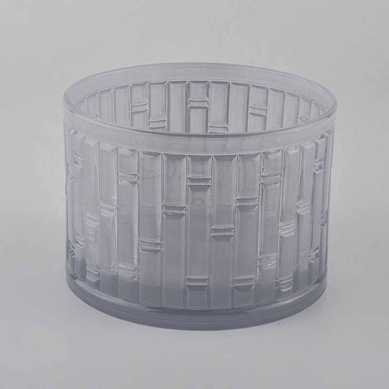 luxury glass decorative candle containers