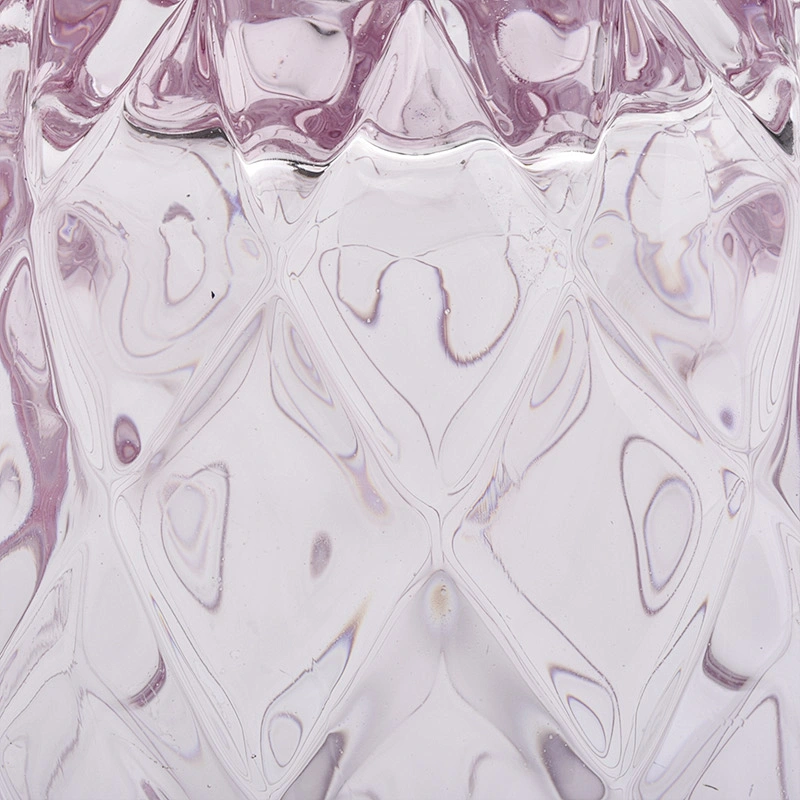 200ml Luxury Pink Candle Glass Jar  Wholesale