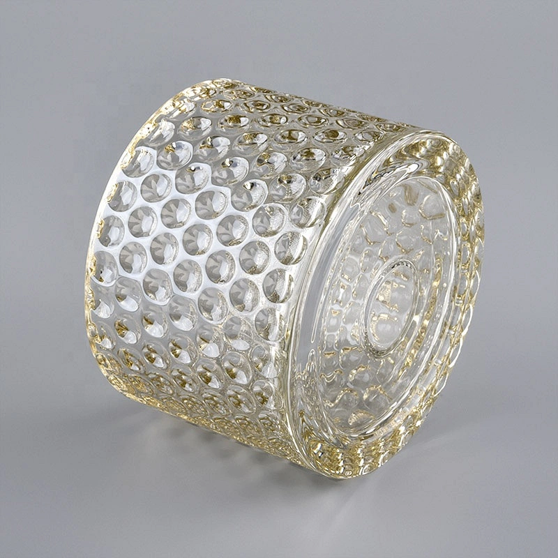 hot sales small luxury glass candle holder