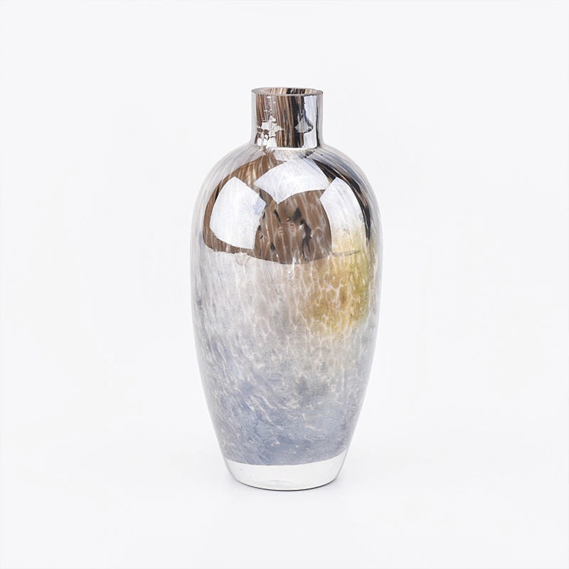Luxury colored glass perfume bottle
