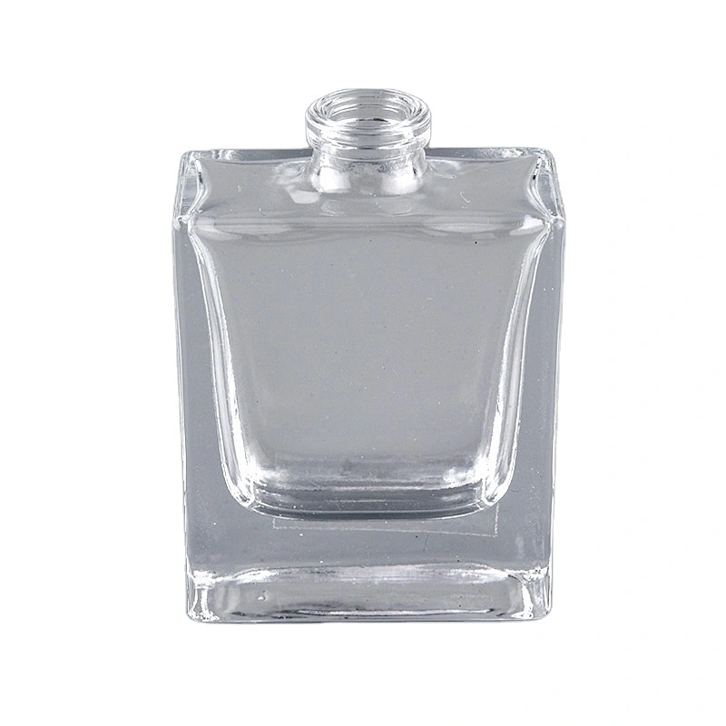 15ml Flat-Square Clear Glass Bottle with sprayer
