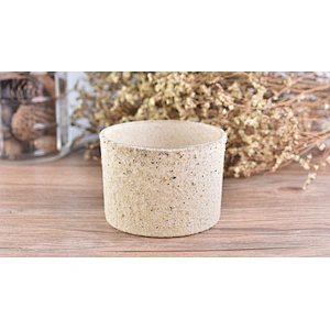 Wholesales Home decor custom decorative empty concrete candle container