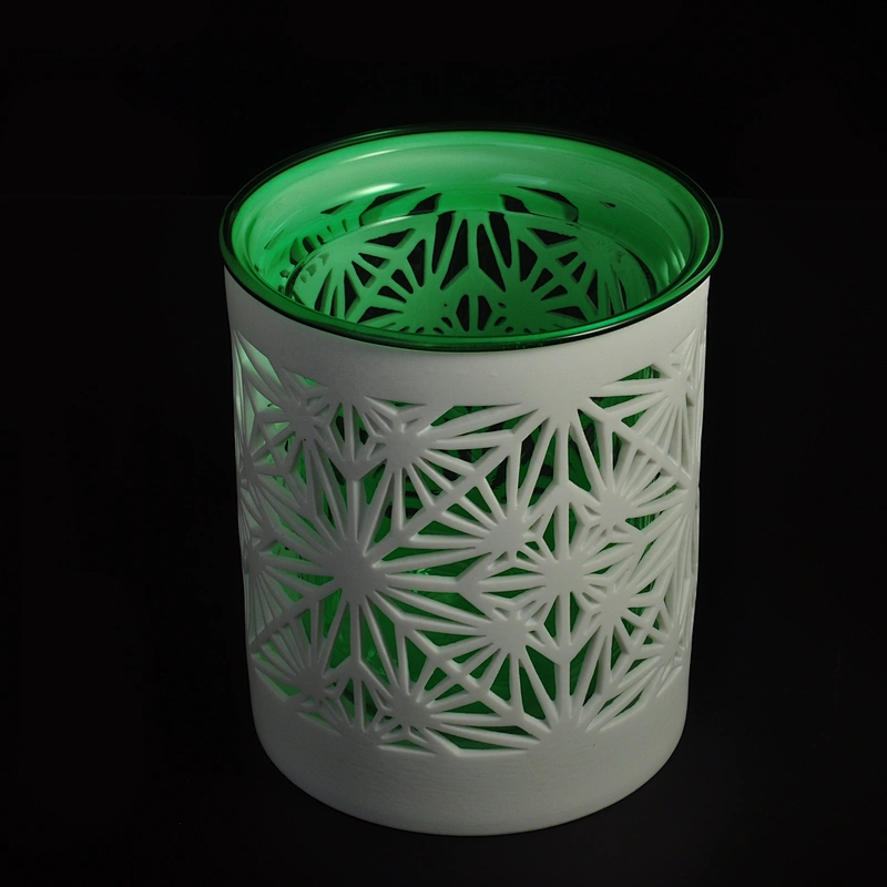 Manufacturer cylinder Ceramic tealight Candle Holders for Home Decor