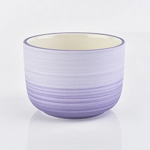Round ceramic jars and candle holders from Sunny Glassware