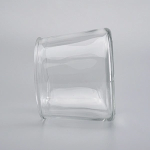 Round bottom glass candle vessels from Sunny Glassware