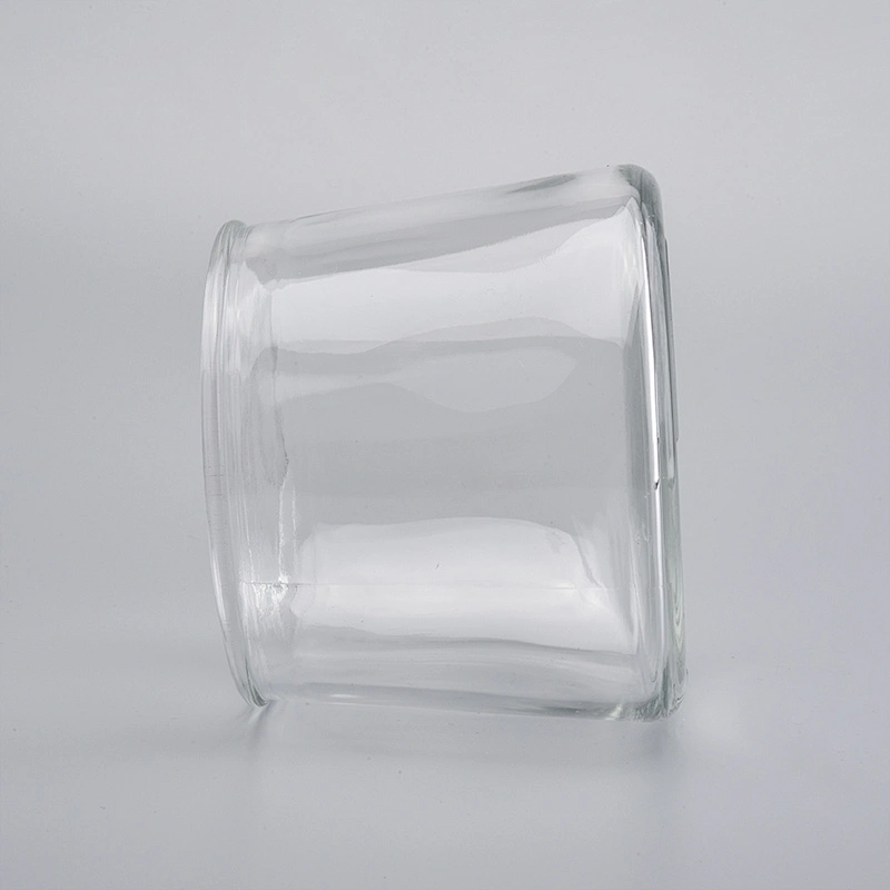 Round bottom glass candle vessels from Sunny Glassware