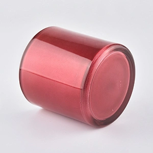 10oz Home decoration luxury tealight custom colored candle glass jars