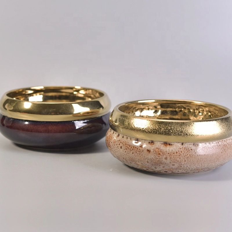 Sunny custom logo ceramic candle containers wholesales