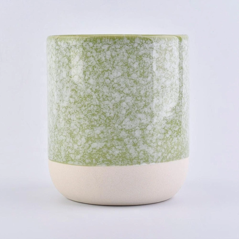 luxury wedding decor sparkle ceramic candle jar