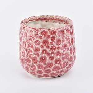 Custom votive ceramic candle containers home decor
