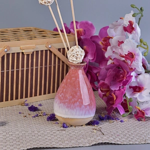 Vintage  custom reed diffuser ceramic bottles  home decor