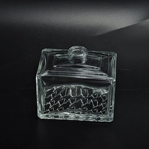 square fragrance crystal perfume bottle for car