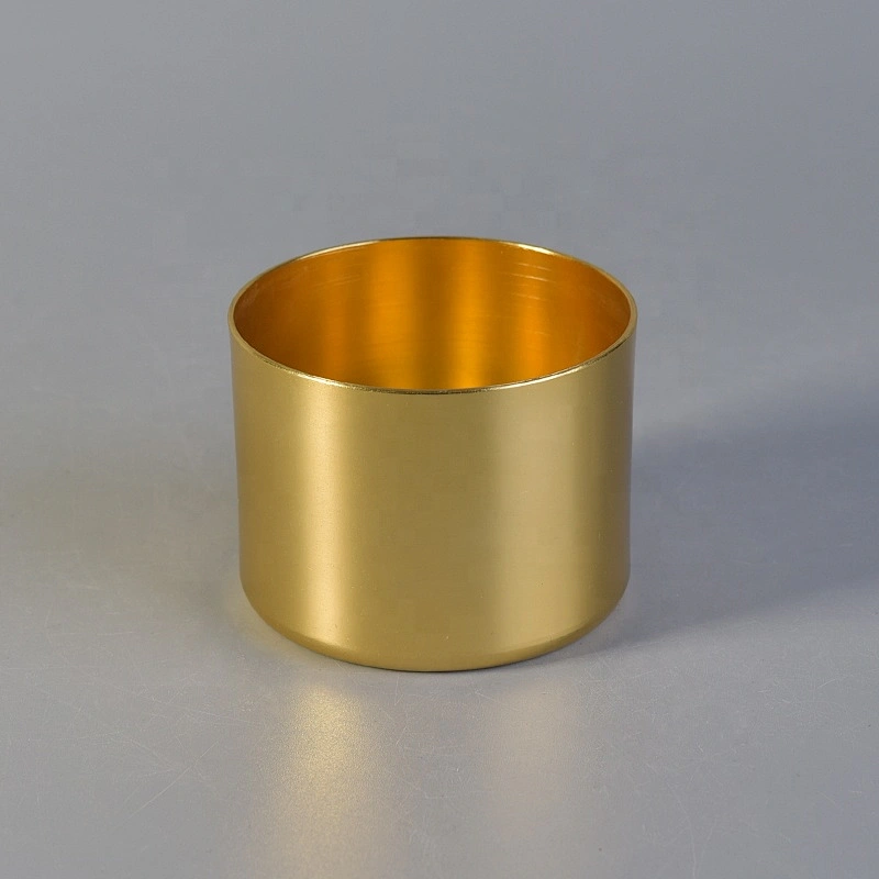 Golden Metal aluminium tealight cup candle holder