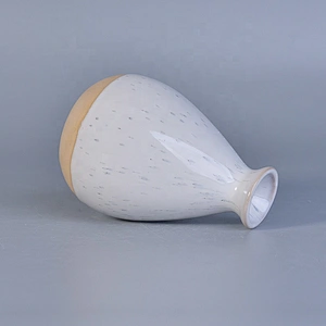 Sunny white custom diffuser reed ceramic bottles home decoration