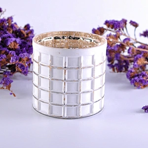 6oz 8oz 10oz Wholesales white custom luxury candle glass jar